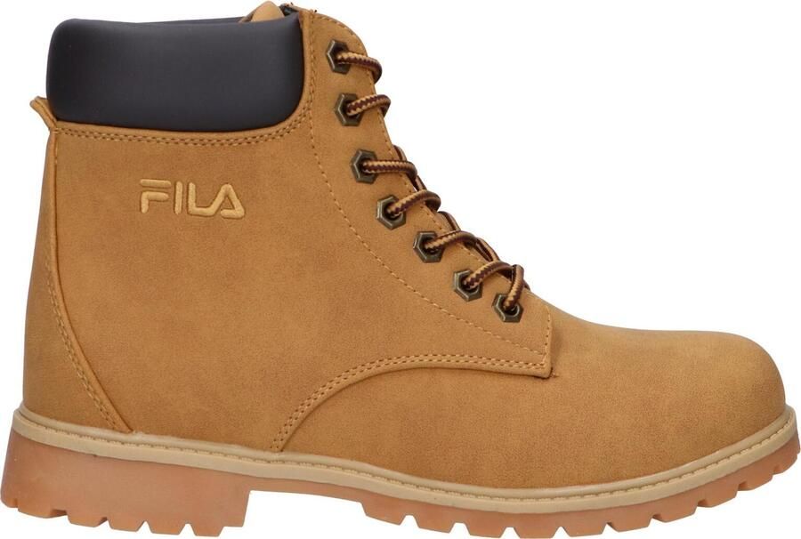 Fila enkellaarsjes voor dames in bruin