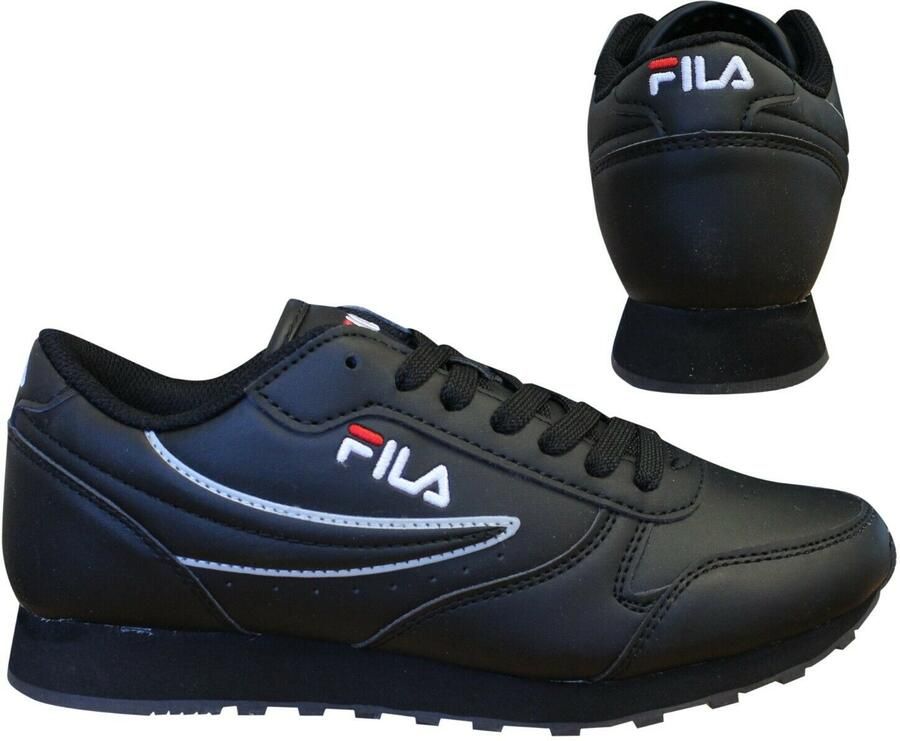 Fila Orbit Low Dames Zwarte Sneakers