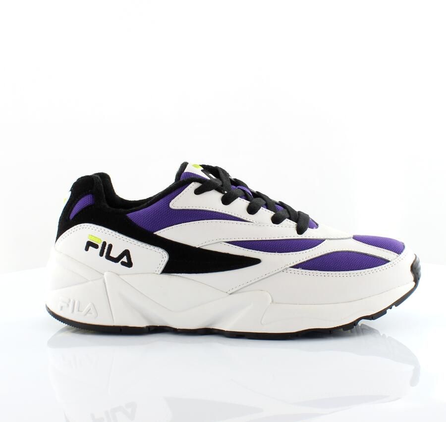 Fila V94M Laag Heren Wit Paars Trainers