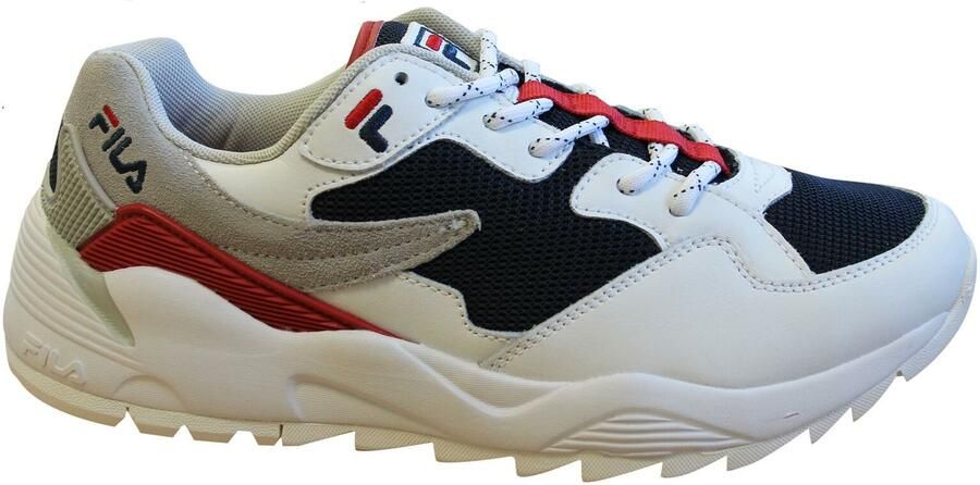 Fila Vault Cmr Jogger CB Heren Wit Navy Trainers