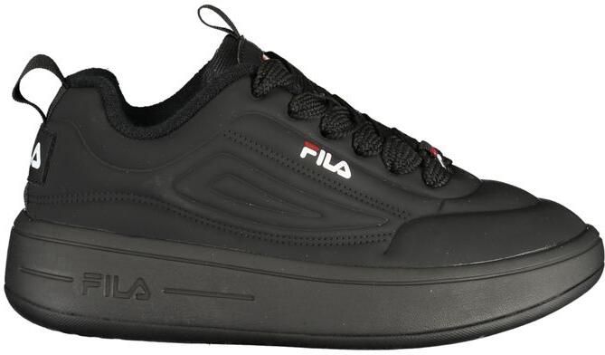 Fila Zwarte Polyurethaan Dames Sneakers
