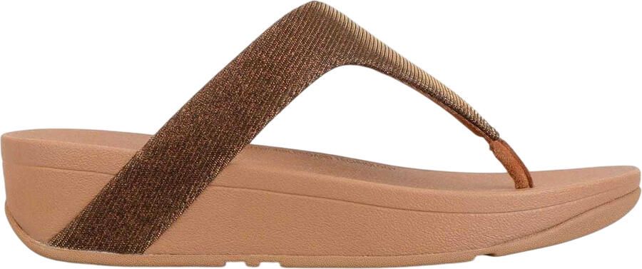 FitFlop Dames-sandalen Lottie met glinsterende bandjes (Brons)