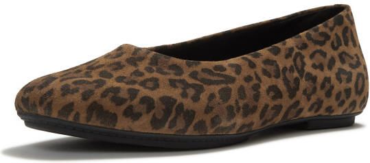 FitFlop Delicato suede leopard ballerinas