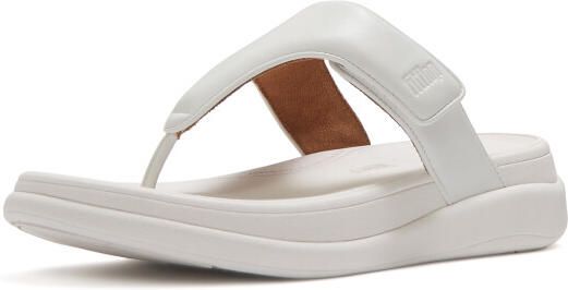 FitFlop F-mode go adjustable flatform toe-post sandals
