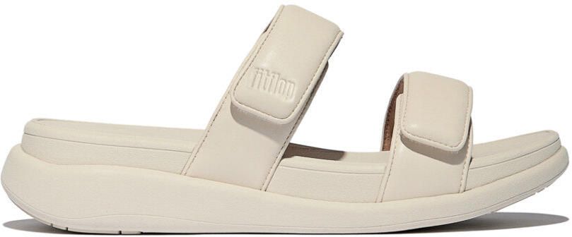 FitFlop F-mode Go Dames Slippers Parijs Beige