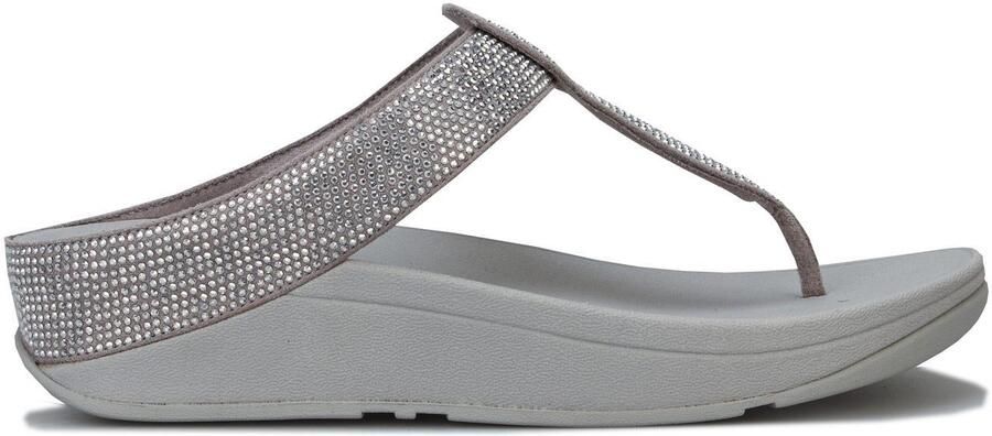 FitFlop Fit Flop Dames Isabelle teensandalen (Zilver)