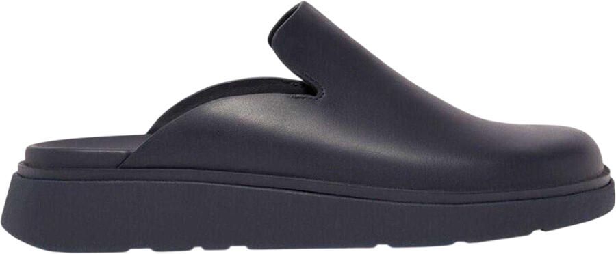 FitFlop Fit Flop Dames Leren Muiltjes (Marine)
