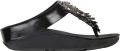 FitFlop Fit Flop Dames Rumba Ombre teensandalen (Zwart) - Zwart