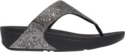 FitFlop Fit Flop Lulu Glitterball-sandalen met teenband en sleehak voor dames (Zilver)