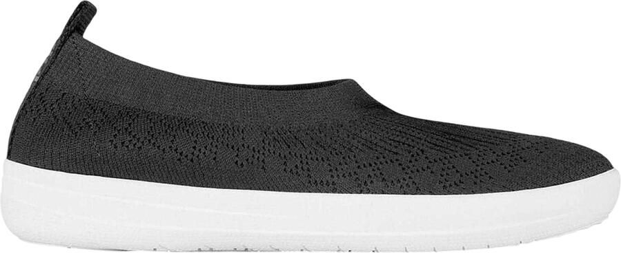FitFlop Fit Flop Platte pumps van Uberknit voor dames (Zwart)