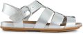 FitFlop Gracie Leren Visserssandalen - Zilver