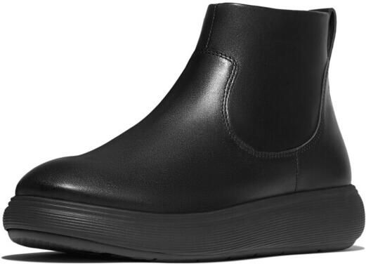 FitFlop Iq-comff leather zip ankle boots