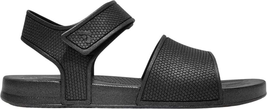 FitFlop Kinderen IQushion Shimmer iQushion Waterdichte Platte Sandalen (Zwart)