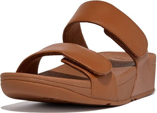 FitFlop Lulu adjustable leather slides