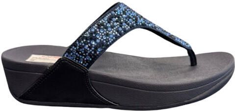 FitFlop Lulu crystal mix toe-post
