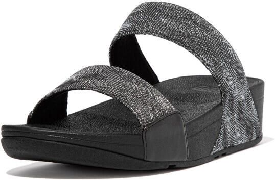 FitFlop Lulu dames slide geo glitz met glitters en patroon
