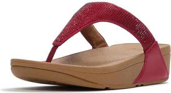 FitFlop Lulu dames teenslipper met glitters en sierstenen