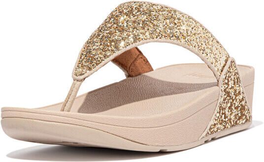 FitFlop Lulu glitter toe-thongs