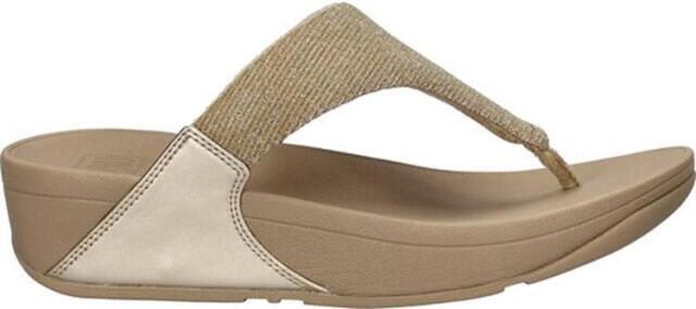 FitFlop Lulu shimmer toe post sandals