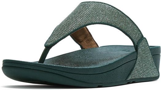 FitFlop Lulu shimmerglitz toe-post sandals