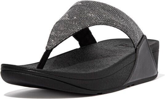 FitFlop Lulu toe post geo glitz