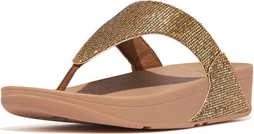 FitFlop Lulu toe post glitterball