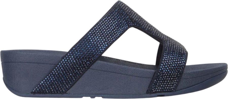 FitFlop Marli-slippers van microvezel voor dames (Marine)