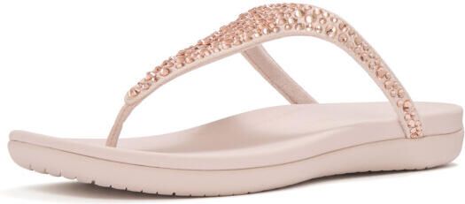 FitFlop Solay mixed-crystal toe-post sandals