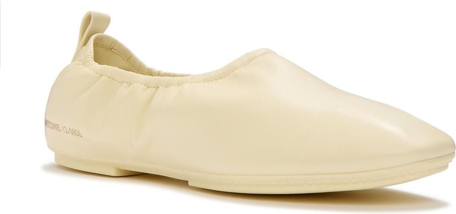 FitFlop X Pantone Delicato Ballerina Leren Dames Rutabag Schoenen