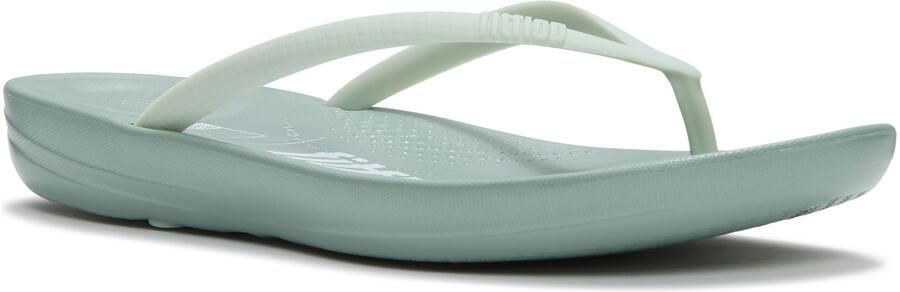 FitFlop X Pantone Iqushion Dames Flip-Flops in Iceberg Groen