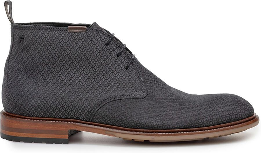 Floris van Bommel boots grijs suede winter