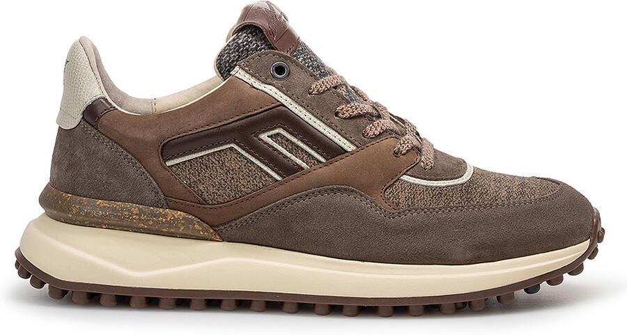 Floris van Bommel Sneakers Noppi bruin suede