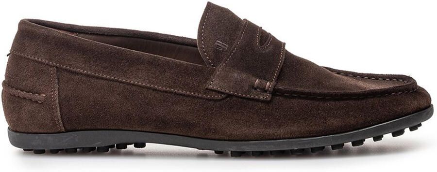 Floris van Bommel Suede Van Bommel loafer bruin