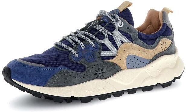 Flower Mountain Yamano 3 Heren Blauwe Sneakers