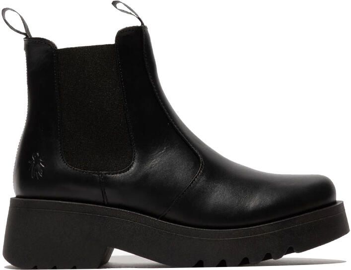 Fly London Dames MEDI789 Zwarte Chelsea Boots