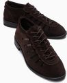 Forever & Always Astron Leren Casual Veterschoenen (Dames) - Bruin