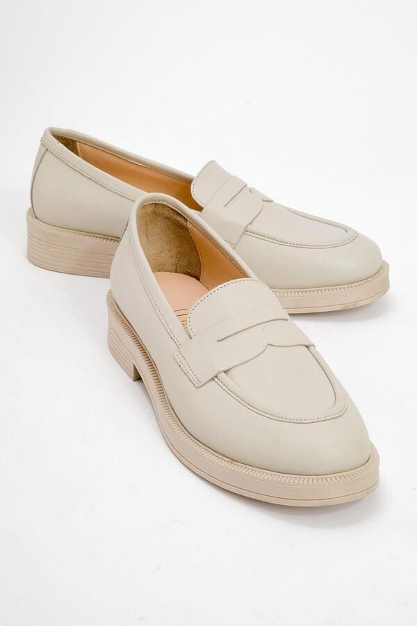 Forever & Always Bree Platform Penny Leren Loafer