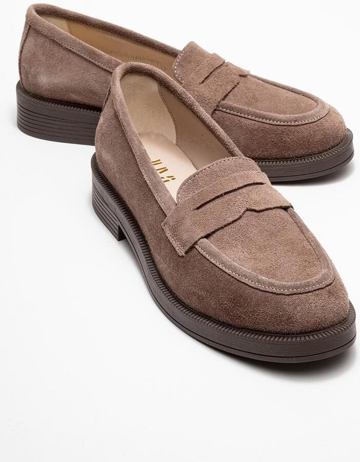 Forever & Always Bree Platform Penny Leren Loafer