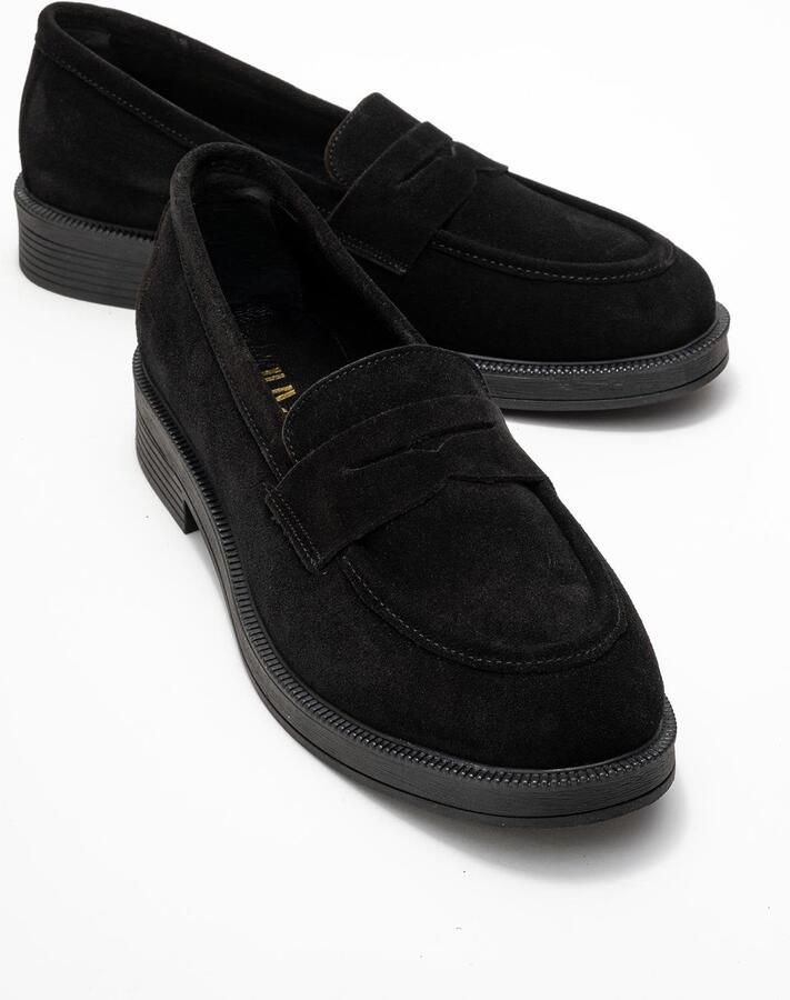 Forever & Always Bree Platform Penny Leren Loafer