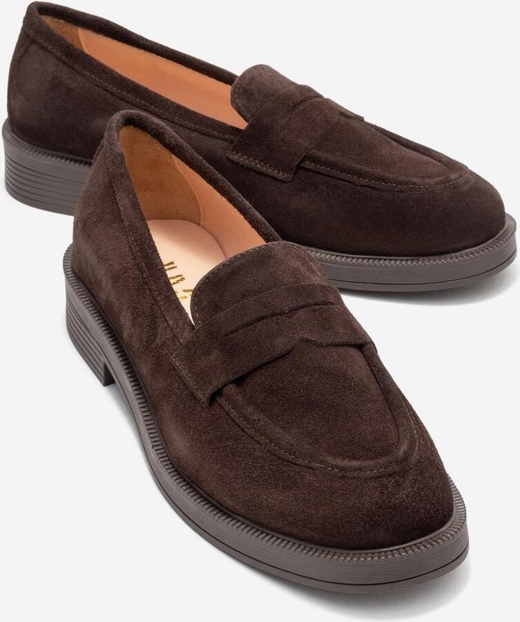 Forever & Always Bree Platform Penny Leren Loafer