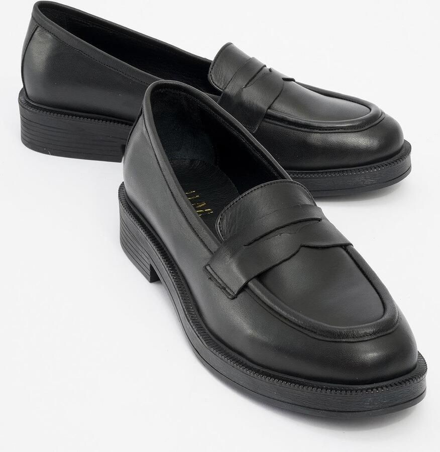 Forever & Always Bree Platform Penny Leren Loafer