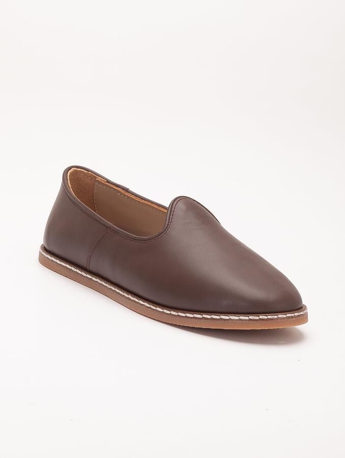Forever & Always Dalya Leren Instapper Platte Schoenen Dames