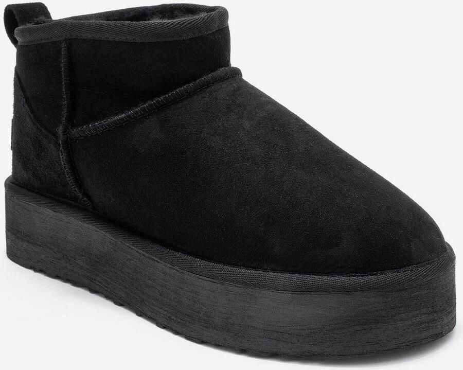 Forever & Always Havana Leren Platform Enkellaars