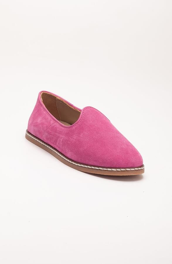 Forever & Always Istanbul Suède Leren Instapper Platte Schoenen Dames