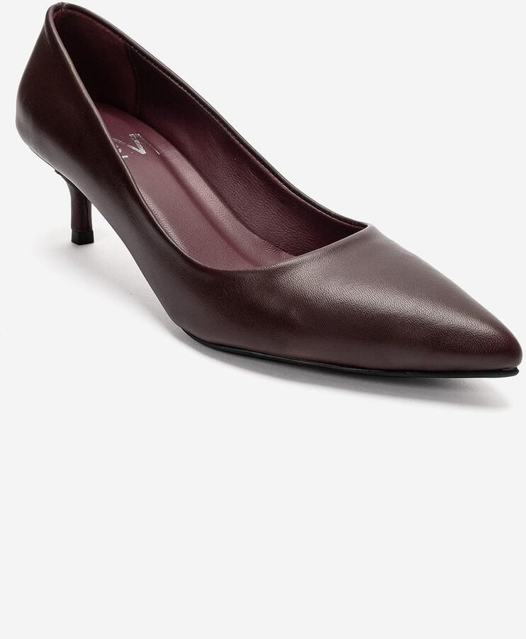 Forever & Always Jalen Leren Stiletto Pump