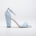Forever & Always Jess Hoog Hak Sandalen - Blauw