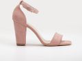 Forever & Always Jess Hoog Hak Sandalen - Oudroze