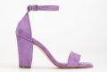 Forever & Always Jess Hoog Hak Sandalen - Paars