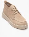 Forever & Always Lilya Leren Chukka Boot (Dames) - Beige
