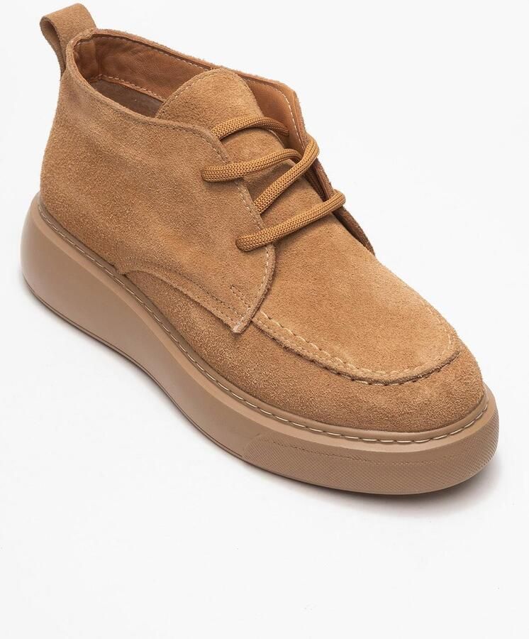Forever & Always Lilya Leren Chukka Boot (Dames)